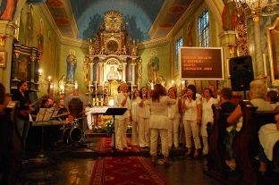 Koncert gos.pl w kociele pw. w. Piotra i Pawa w Lachowicach