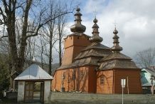 Die orthodoxe Kirche Michael Erzengel in Wysowa