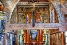 L'glise de cimetiere Notre-Dame-de-la-Visitation d'Iwkowa