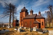 The Orthodox church of St. Basil the Great in Konieczna