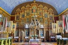 Die griechisch-orthodoxe St. Basilius Kirche in Konieczna